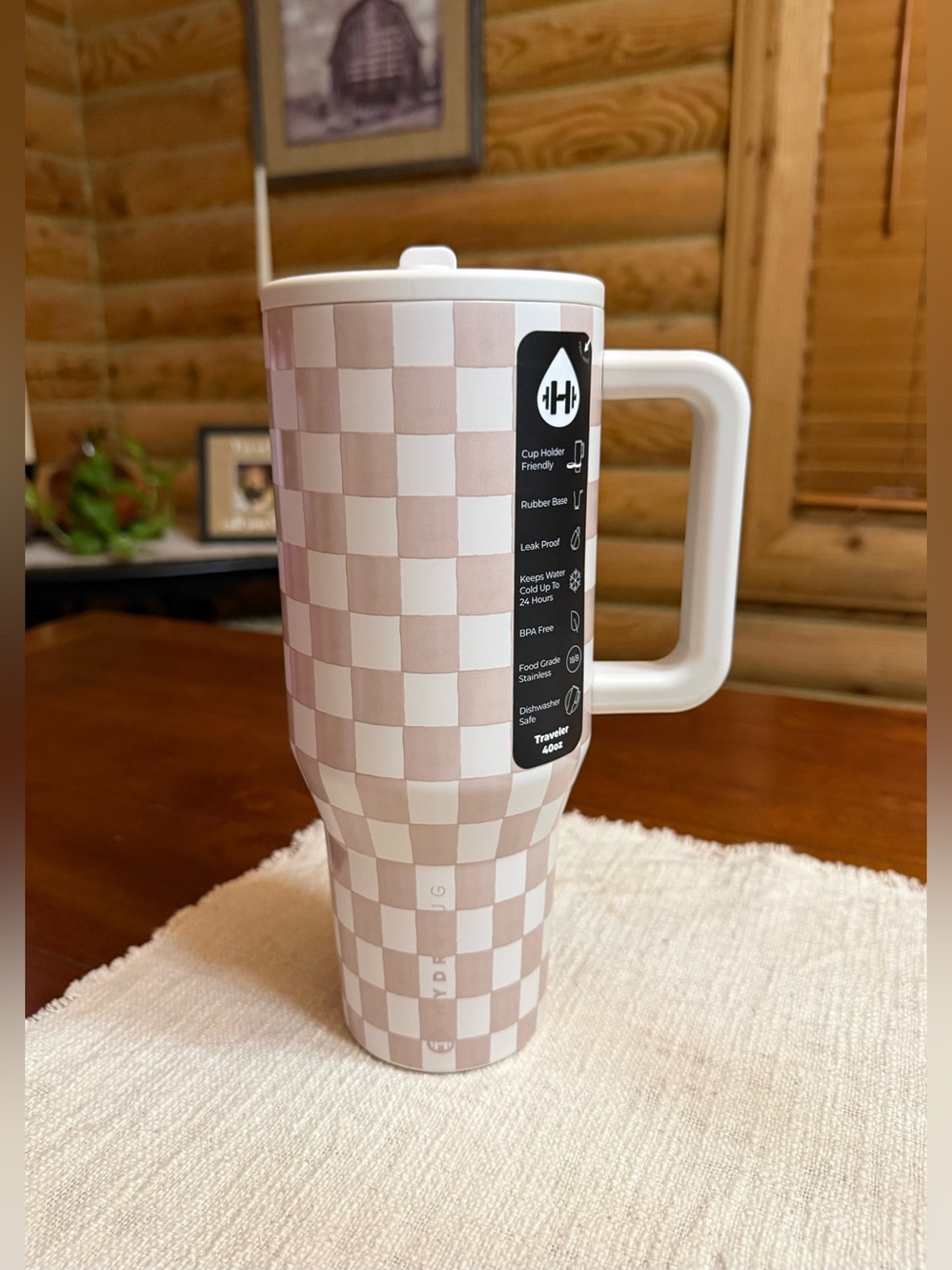 SANDSTONE HydroJug 40oz Traveler Straw Tumbler • LIMITED EDITION